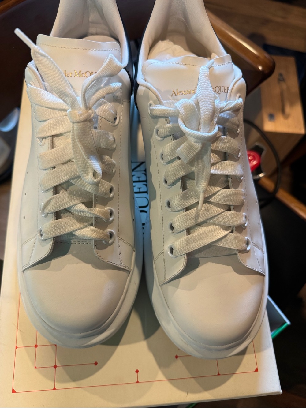 Alexander McQueen White Sneakers